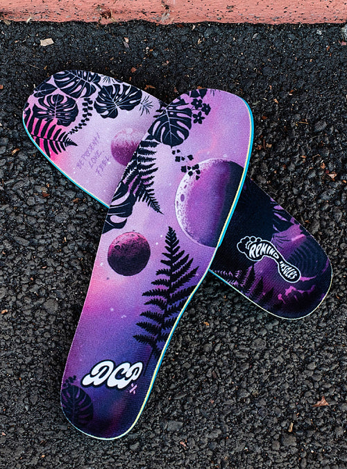 CUSH IMPACT 6MM Mid-High Arch | DCP Cosmic Surfer Insoles - Image 6