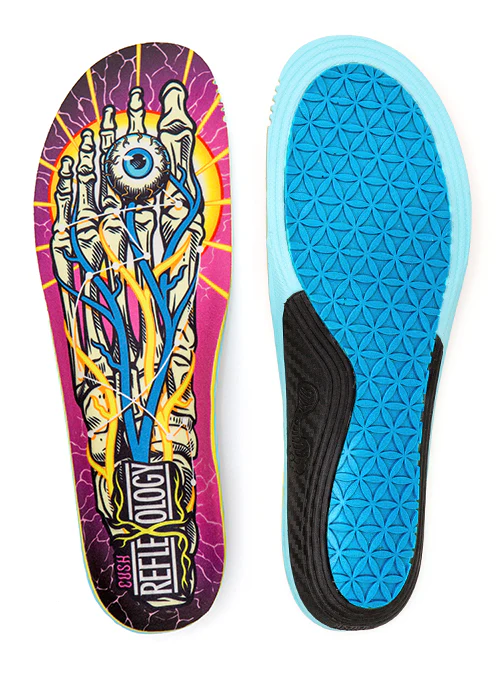 CUSH IMPACT REFLEXOLOGY 5.5MM Mid-High Arch Insoles - Image 3