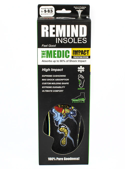MEDIC IMPACT 6MM Mid-High Arch | Elliot Sloan Eagle Insoles - Image 4