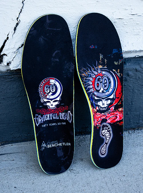 MEDIC IMPACT 5.5MM Mid-High Arch | Grateful Dead X CB Insoles - Image 3