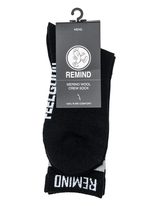 Merino Wool Crew Sock - Image 7
