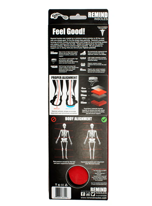 REMEDY 6MM Custom Arch Heat Moldable - Image 7